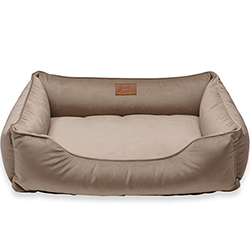 Harley and Cho Мягкий лежак с бортами Velour Beige