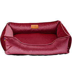 Harley and Cho М'який лежак з бортами Velour Wine