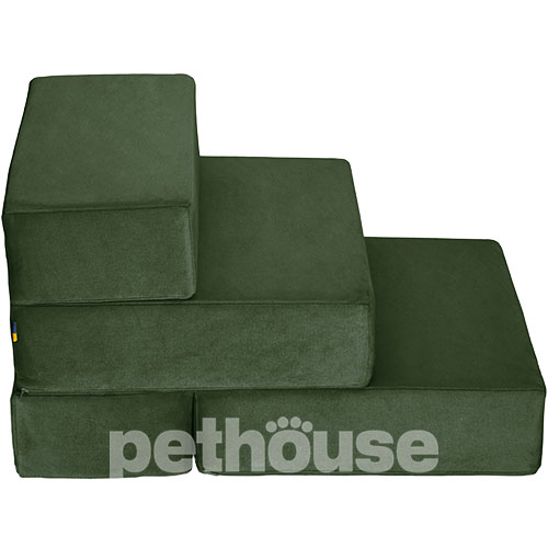 Harley and Cho Tetris Double Green Velour Сходинки для собак