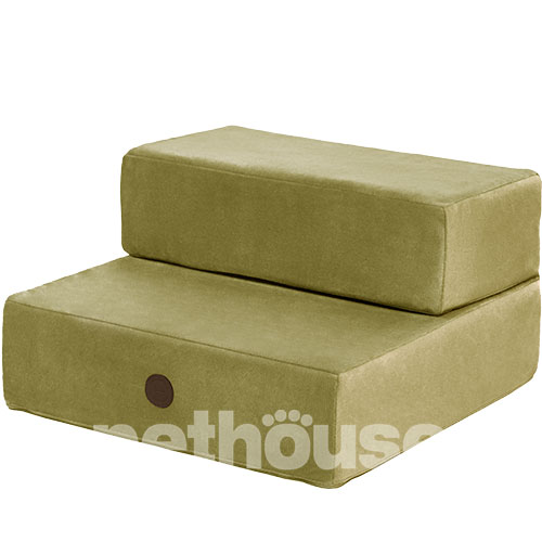 Harley and Cho Tetris Single Olive Velour Сходинки для собак