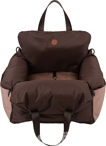 Harley and Cho Buggy Brown Автокресло-лежак для собак
