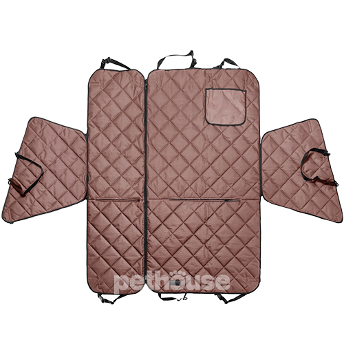 Harley and Cho Saver Brown Автогамак для собак