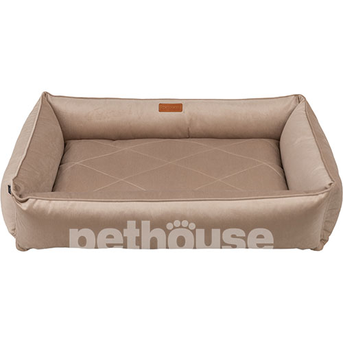 Harley and Cho Мягкий лежак с бортами Sofa Velour Beige Harley and Cho Мягкий лежак с бортами Sofa Velour Beige