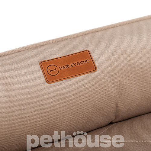 Harley and Cho Мягкий лежак с бортами Sofa Velour Beige Harley and Cho Мягкий лежак с бортами Sofa Velour Beige