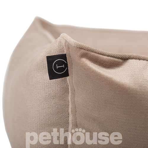 Harley and Cho Мягкий лежак с бортами Sofa Velour Beige Harley and Cho Мягкий лежак с бортами Sofa Velour Beige