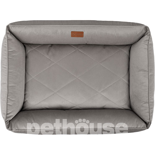 Harley and Cho Мягкий лежак с бортами Sofa Velour Gray Harley and Cho Мягкий лежак с бортами Sofa Velour Gray