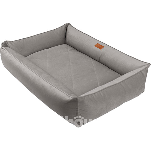 Harley and Cho Мягкий лежак с бортами Sofa Velour Gray Harley and Cho Мягкий лежак с бортами Sofa Velour Gray