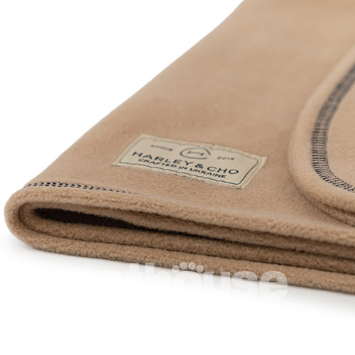 Harley and Cho Флисовый плед для кошек и собак Tysha Cacao Harley and Cho Флисовый плед для кошек и собак Tysha Cacao