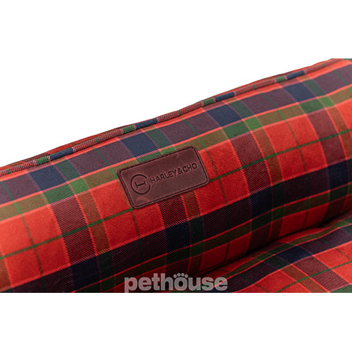 Harley and Cho М'який лежак з бортами Velour Holiday Edition Harley and Cho М'який лежак з бортами Velour Holiday Edition