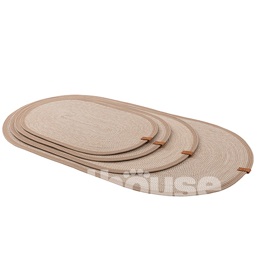Harley and Cho Килимок під миски, бежевий