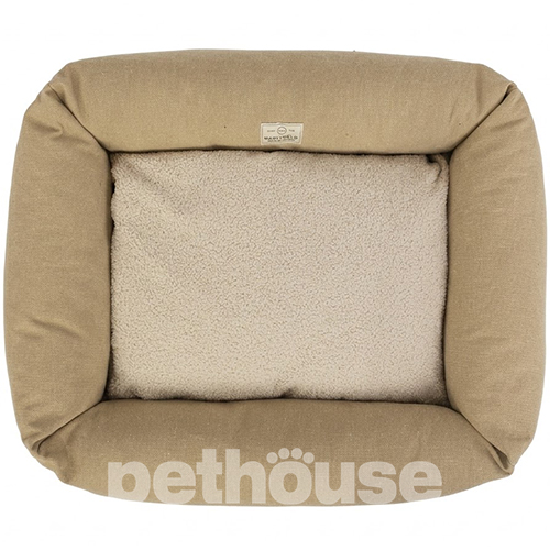 Harley and Cho М'який лежак з бортами Haven Canvas Linen
