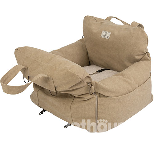 Harley and Cho Buggy Canvas Linen Автокрісло-лежак для собак Harley and Cho Buggy Canvas Linen Автокрісло-лежак для собак