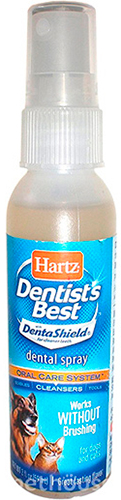 Hartz Dentist's Best Спрей для ухода за ротовой полостью кошек и собак