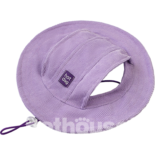 Hat-Dog Панама з вельвету для собак, лавандова