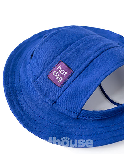 Hat-Dog Панама з бавовни для собак, синя