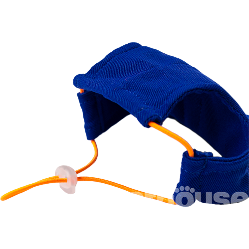 Hat-Dog Кепка з бавовни для собак, синя