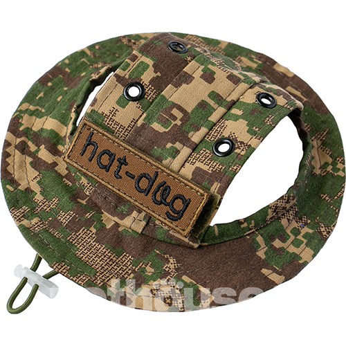 Hat-Dog Панама з бавовни для собак, мілітарі
