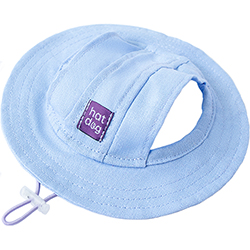 Hat-Dog Панама з льону для собак, ніжно-блакитна