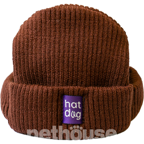 Hat-Dog Шапка для собак, коричневая