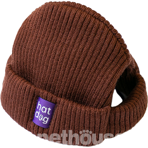 Hat-Dog Шапка для собак, коричневая
