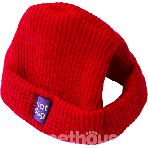 Hat-Dog Шапка для собак, червона