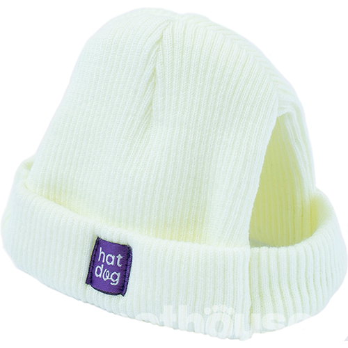 Hat-Dog Шапка для собак, молочная