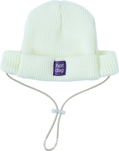 Hat-Dog Шапка для собак, молочная