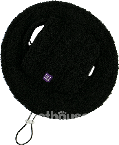 Hat-Dog Теплая панама для собак, черная