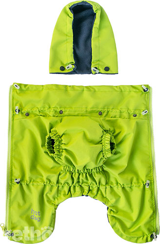 Hat-Dog Boy Ветровка для такс, неон