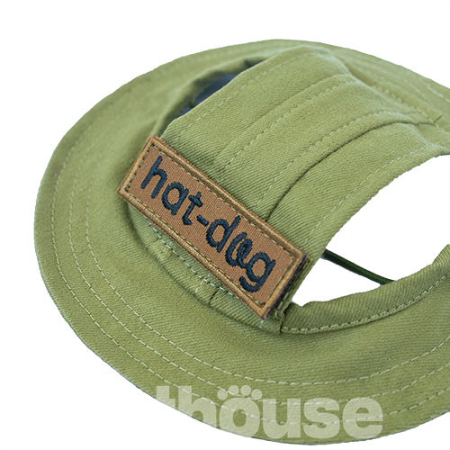Hat-Dog Панама з бавовни для собак, хакі