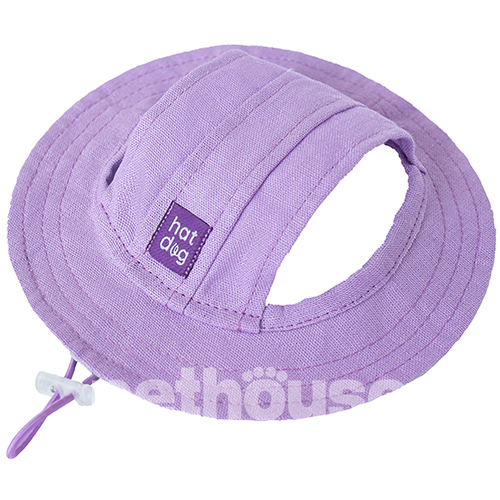 Hat-Dog Панама з льону для собак, лавандова