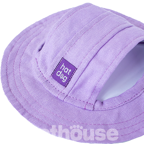 Hat-Dog Панама з льону для собак, лавандова