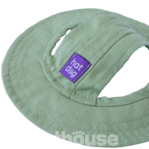 Hat-Dog Панама з льону для собак, матча