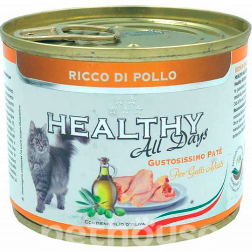 Healthy Alldays Cat Pate Chicken Cans