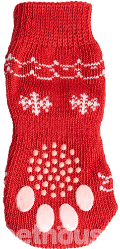Hellomoon Рождественские носки "Снежинки" для собак Hellomoon Рождественские носки "Снежинки" для собак