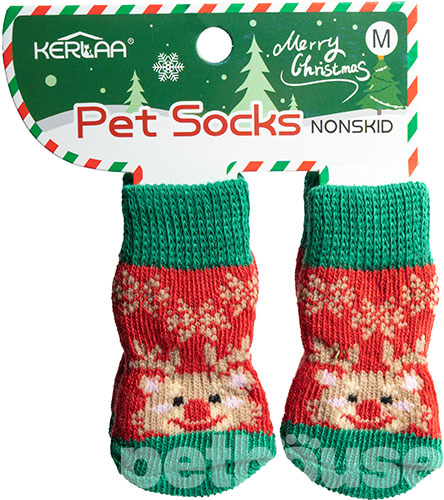 Hellomoon Рождественские носки "Олень" для собак