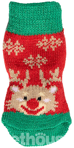Hellomoon Рождественские носки "Олень" для собак