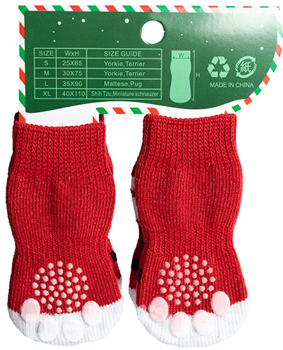 Hellomoon Різдвяні шкарпетки "Санта" для собак