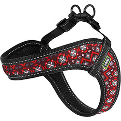 HiDog Comfort Нейлоновая шлея "Вышиванка" для собак