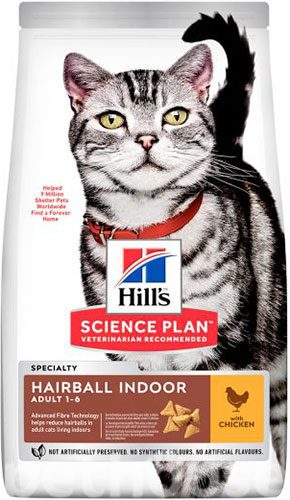Hill's SP Feline Adult Hairball Indoor Cat