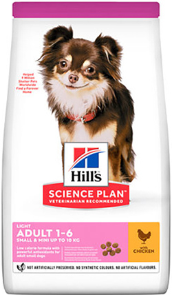 Hill's SP Canine Adult Small & Miniature Light Chicken
