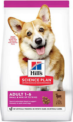 Hill's SP Canine Adult Small & Miniature Lamb & Rice