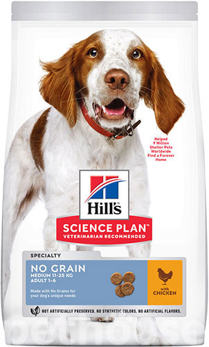 Hill's SP Canine Adult Medium Breed No Grain