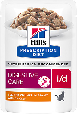 Hill's PD Feline I/D Chicken Pouches