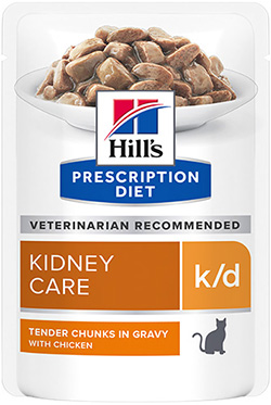 Hill's PD Feline K/D Chicken Pouches