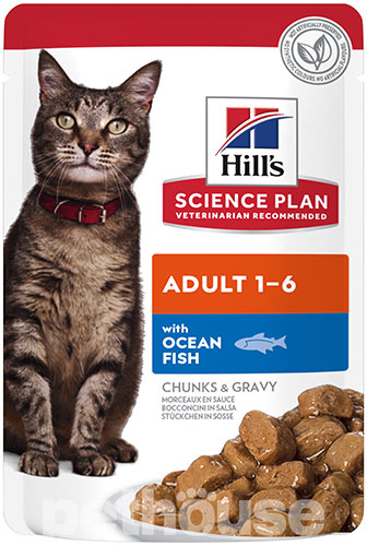 Hill's SP Feline Adult Ocean Fish Pouches