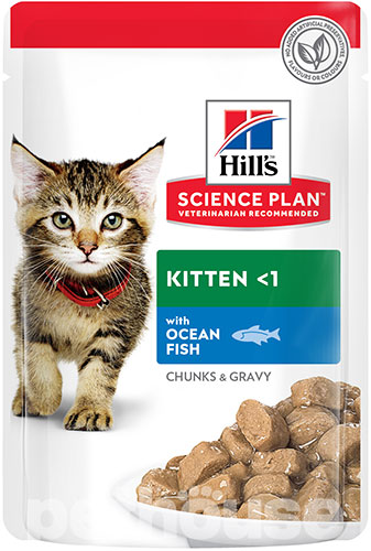 Hill's SP Feline Kitten Ocean Fish Pouches