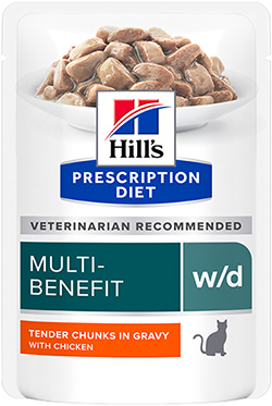 Hill's PD Feline W/D Chicken Pouches