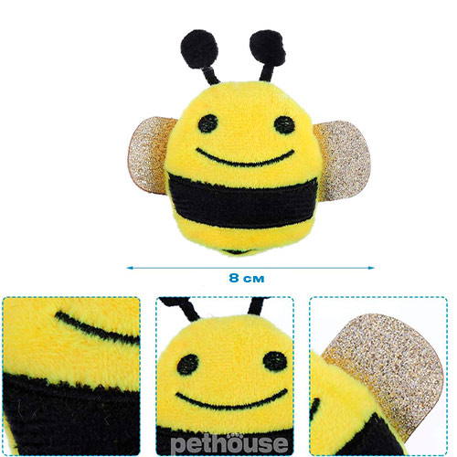 Hippie Pet Плюшева бджілка для котів