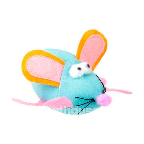 Hippie Pet Мишка для котів, що вібрує